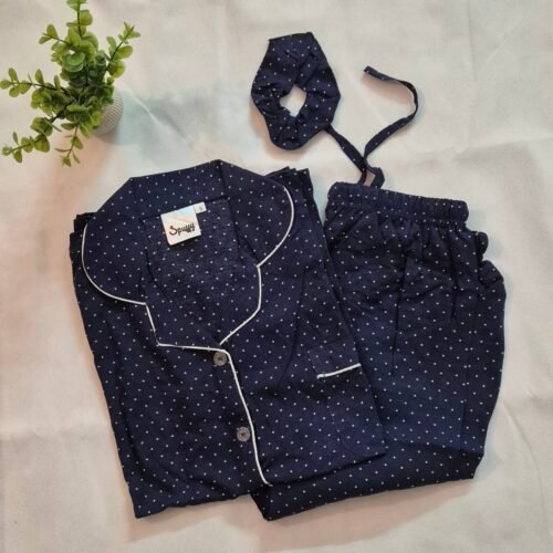 Navy Dots - PJ Set