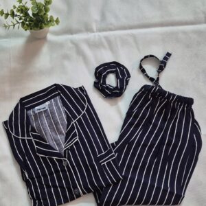 Navy Stripes - PJ Set