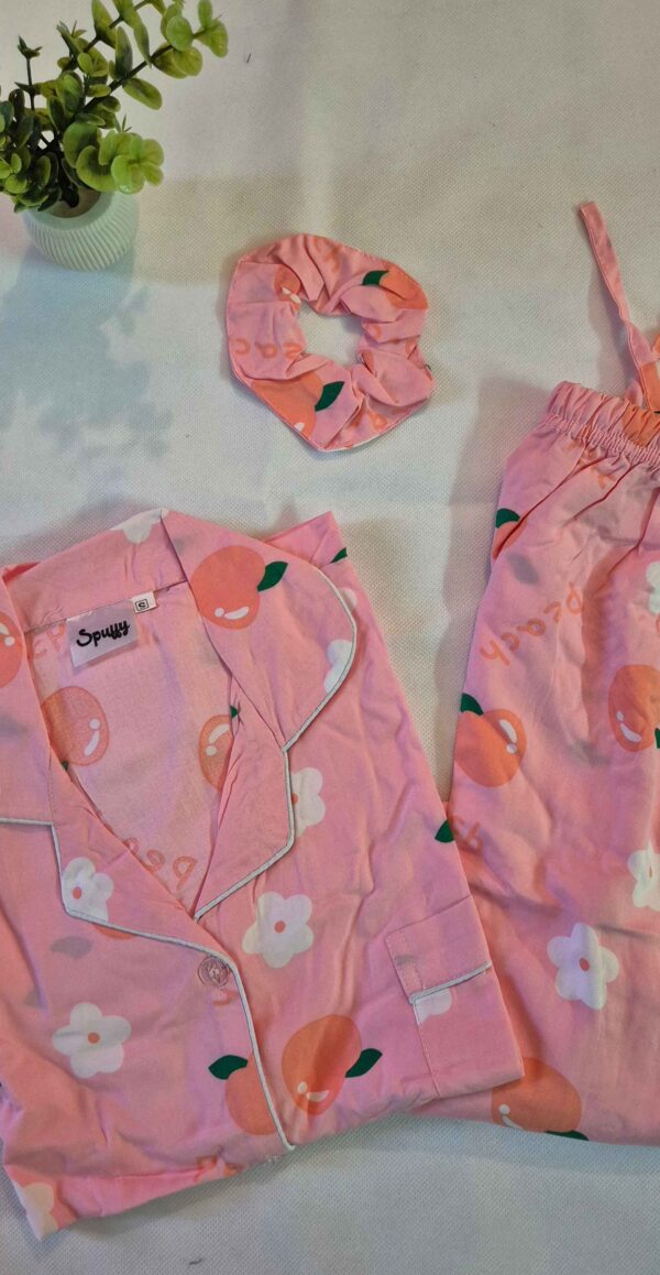 Baby Pink Peach - PJ Set - Image 2