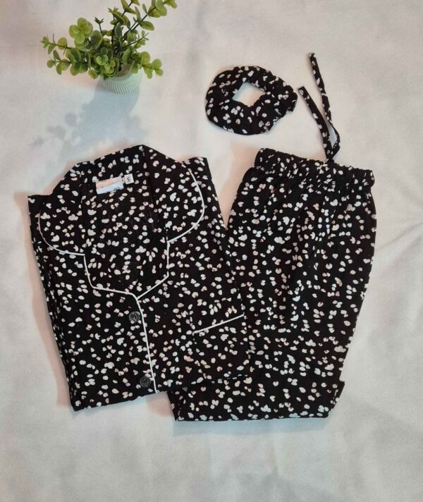 Midnight Tulip Drops - PJ Set