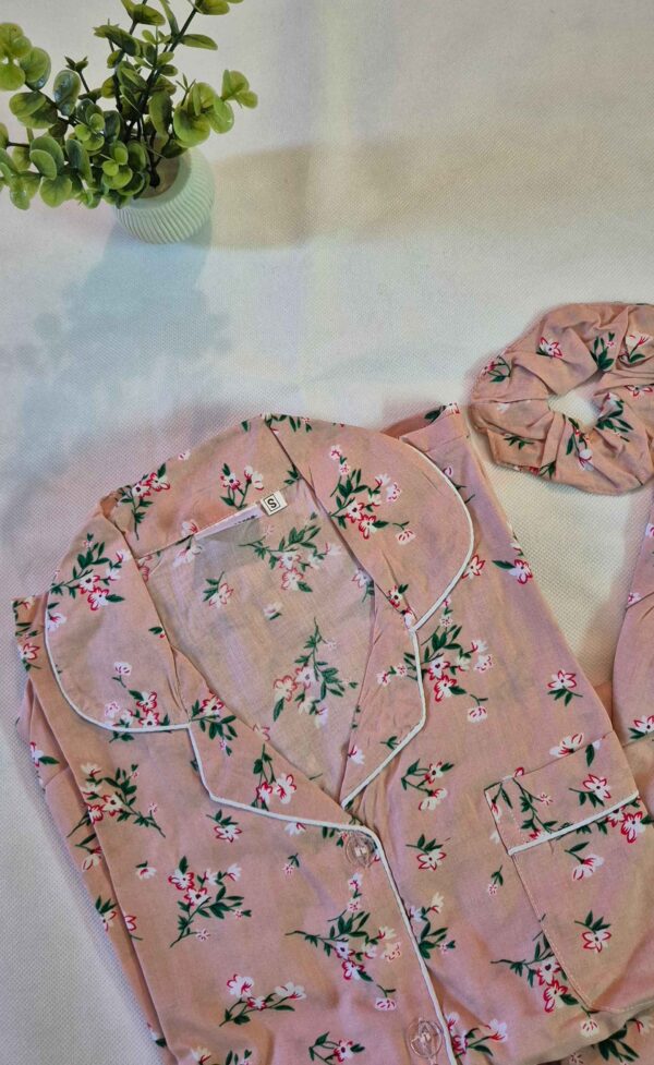 Peach Bouquet - PJ Set - Image 2