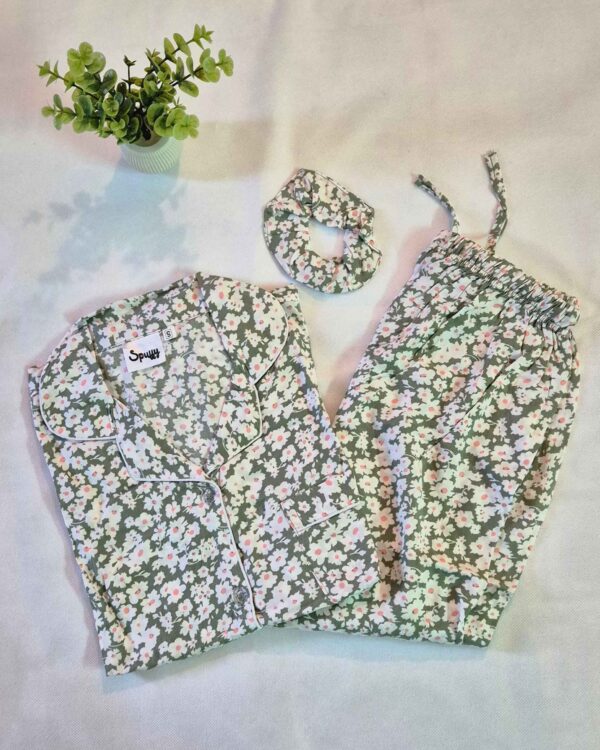 Spring Bloom Mint - PJ Set