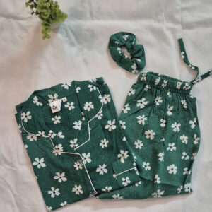 Floral Green - PJ Set