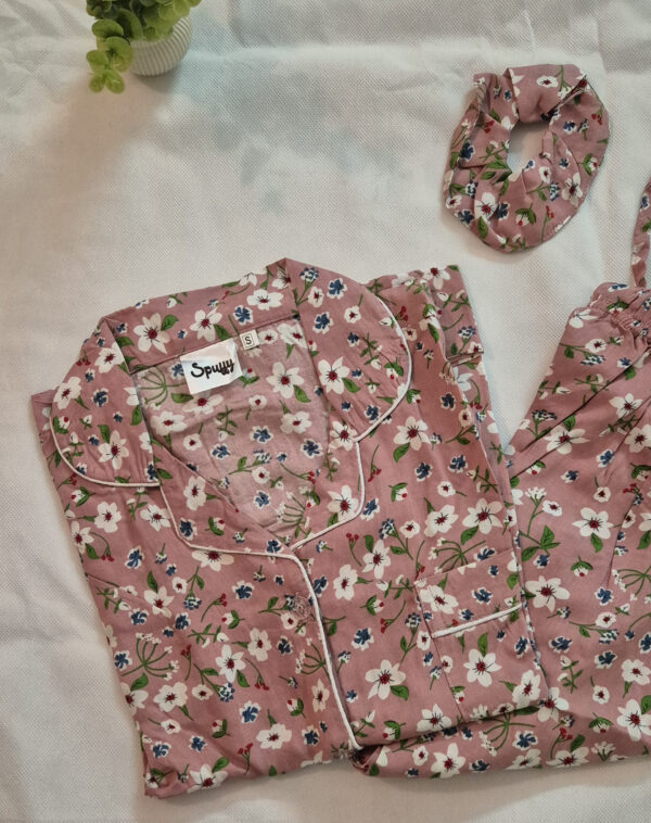 Peachy Petals - PJ Set - Image 2