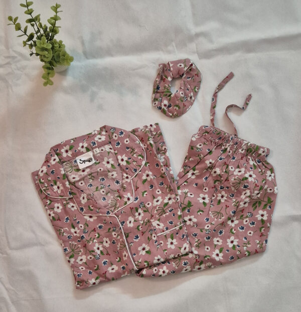 Peachy Petals - PJ Set