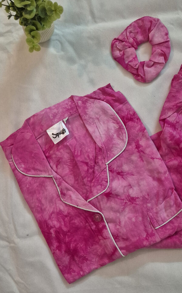 Pink Swirl - PJ Set - Image 2
