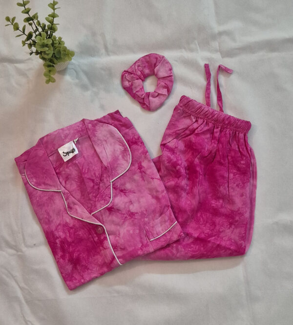 Pink Swirl - PJ Set