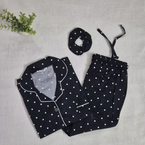Black Polka - PJ Set