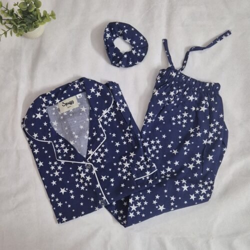 Navy Stars -  PJ Set