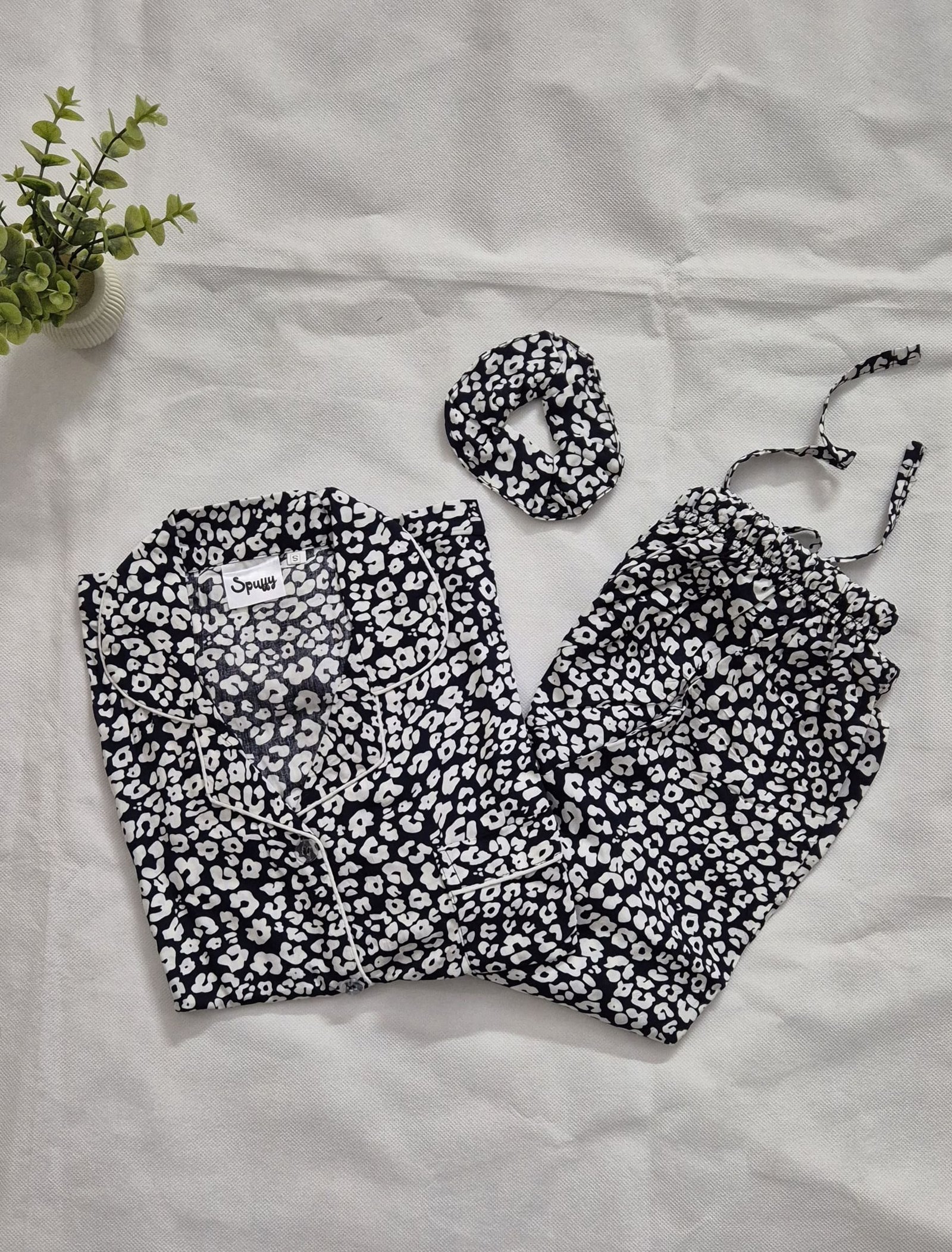 Sheer Navy - PJ Set