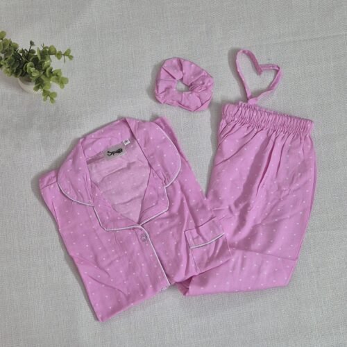 Baby Pink Hearts - PJ Set