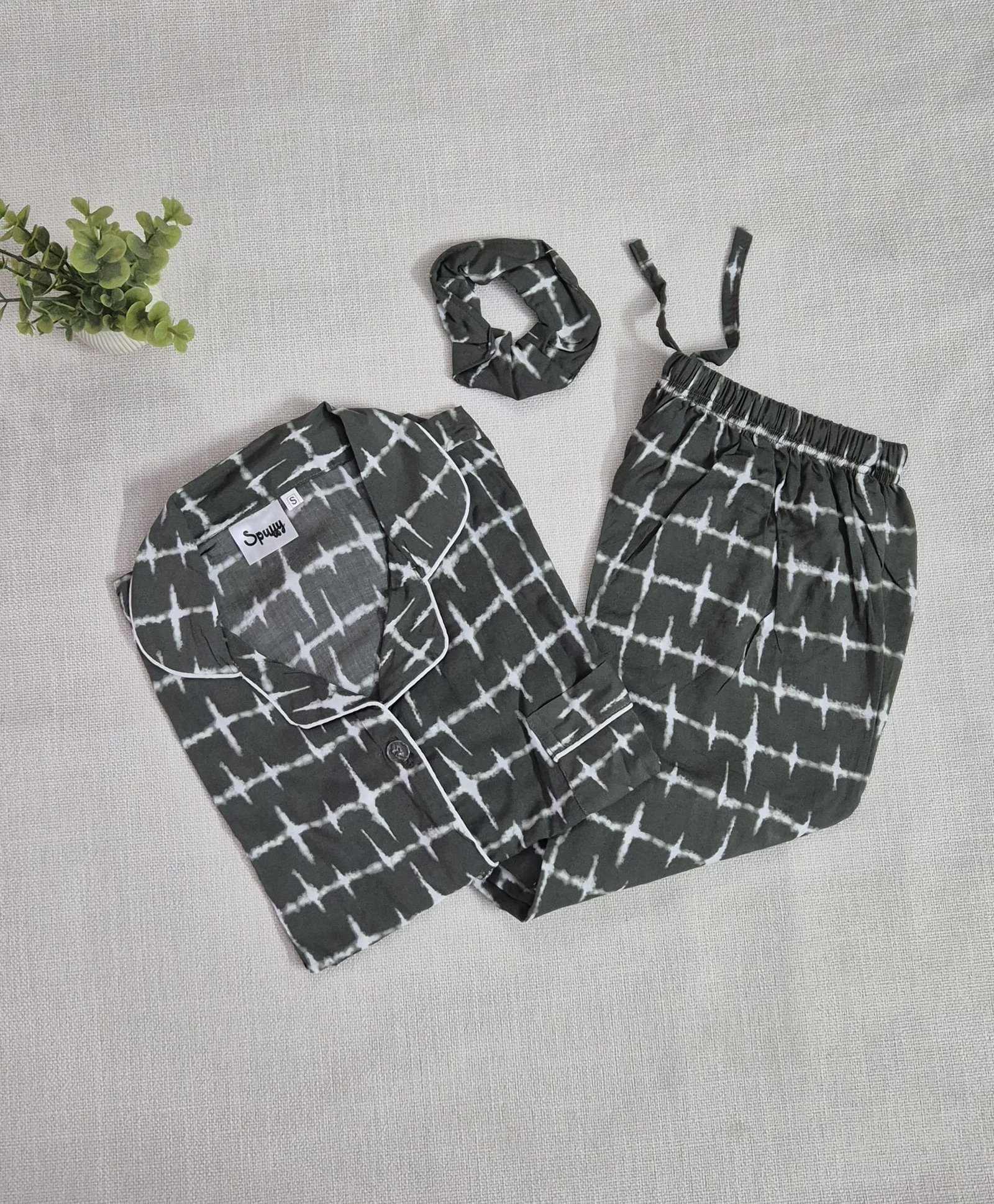 Emerald Tie-Dye - PJ Set