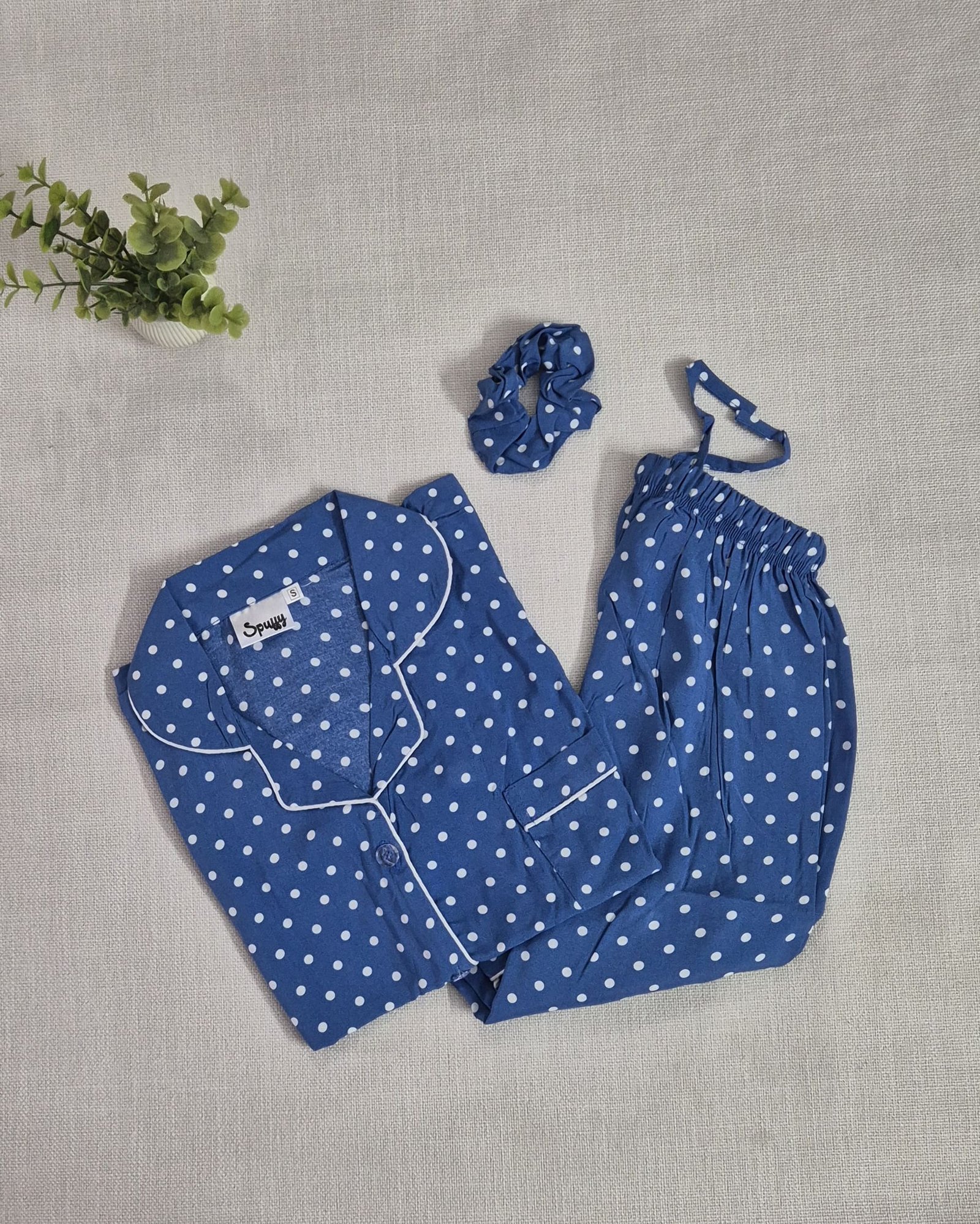 Ocean Polka - PJ Set