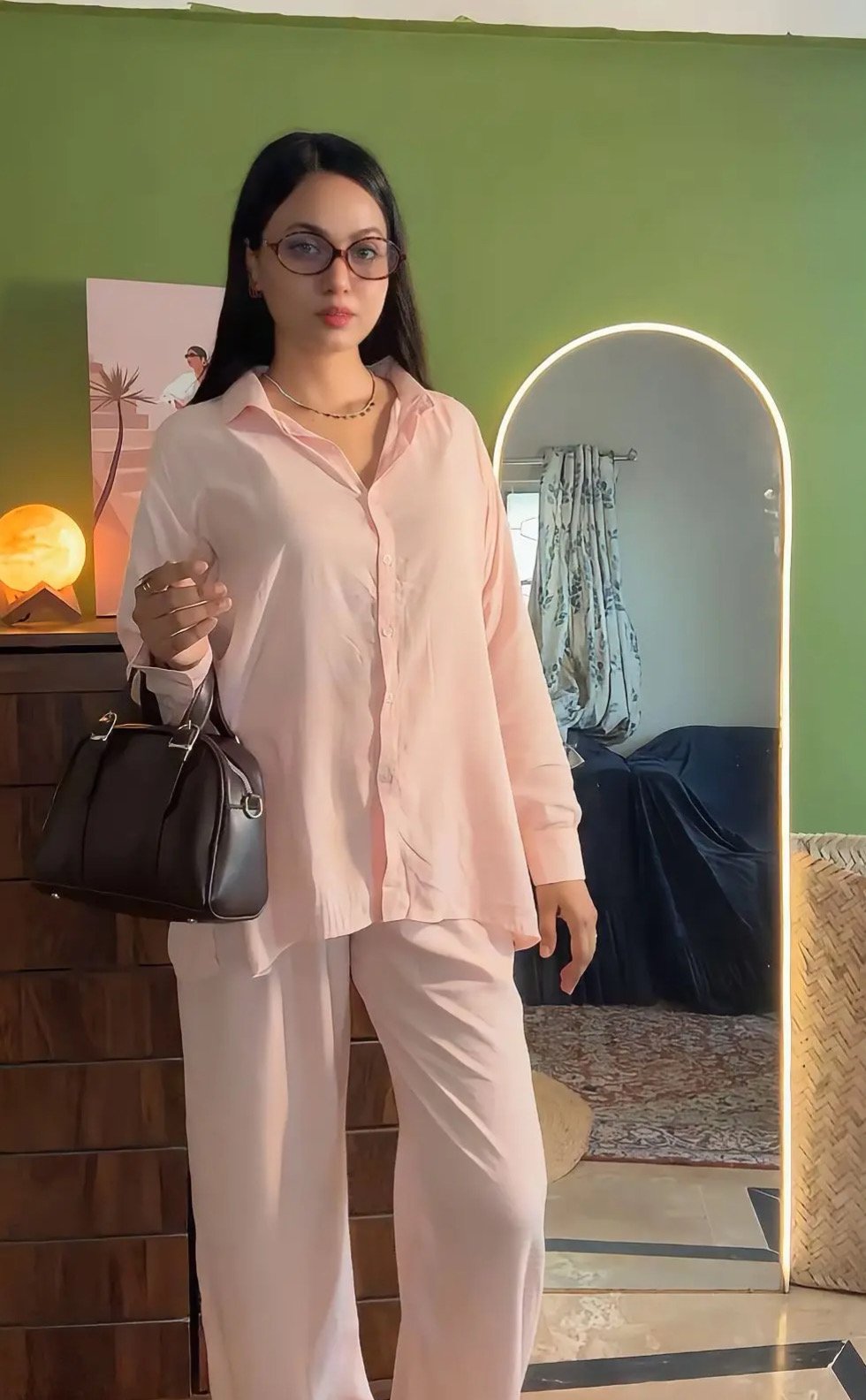 Pretty Pink Linen - Coord Set