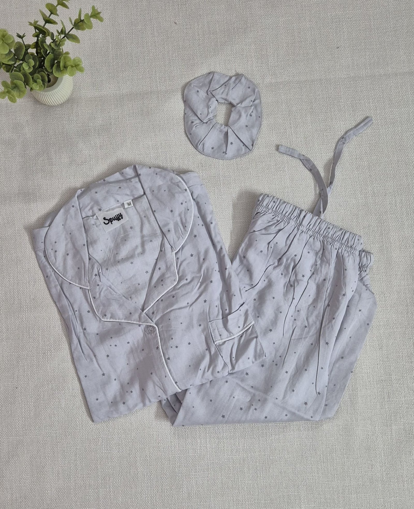 Grey Stars - PJ Set