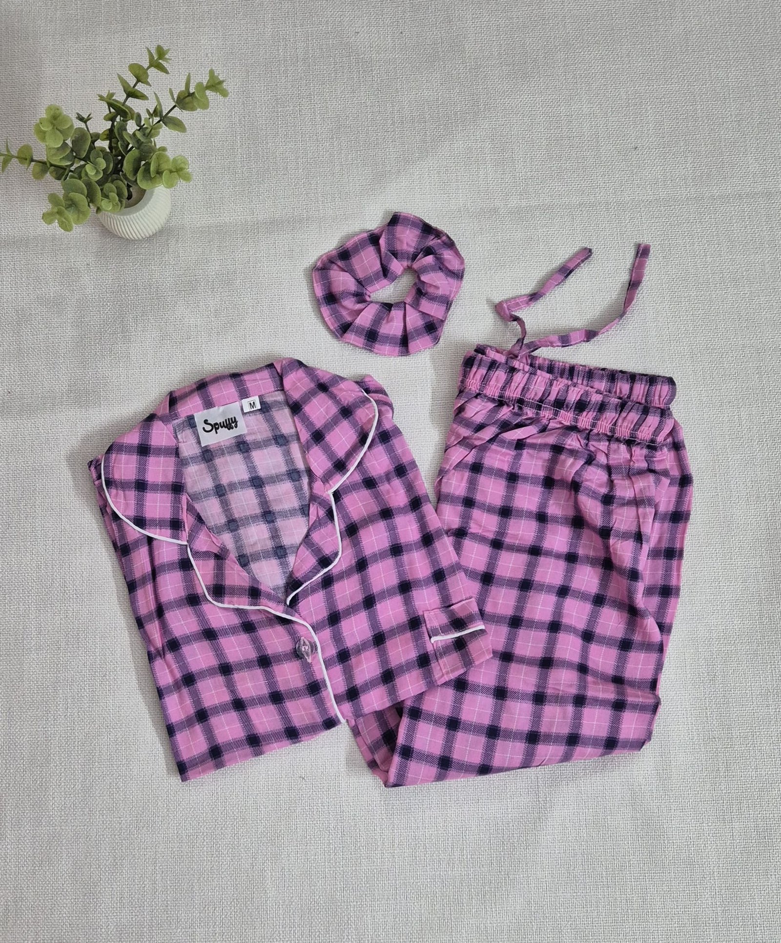 Pastel Checks - PJ Set