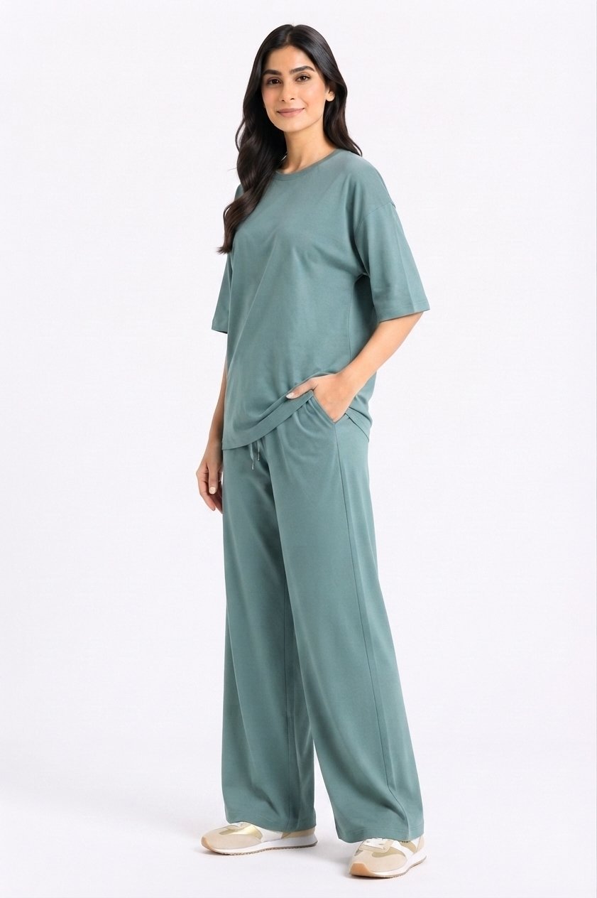 Mint Green - Loungewear Set - Image 2