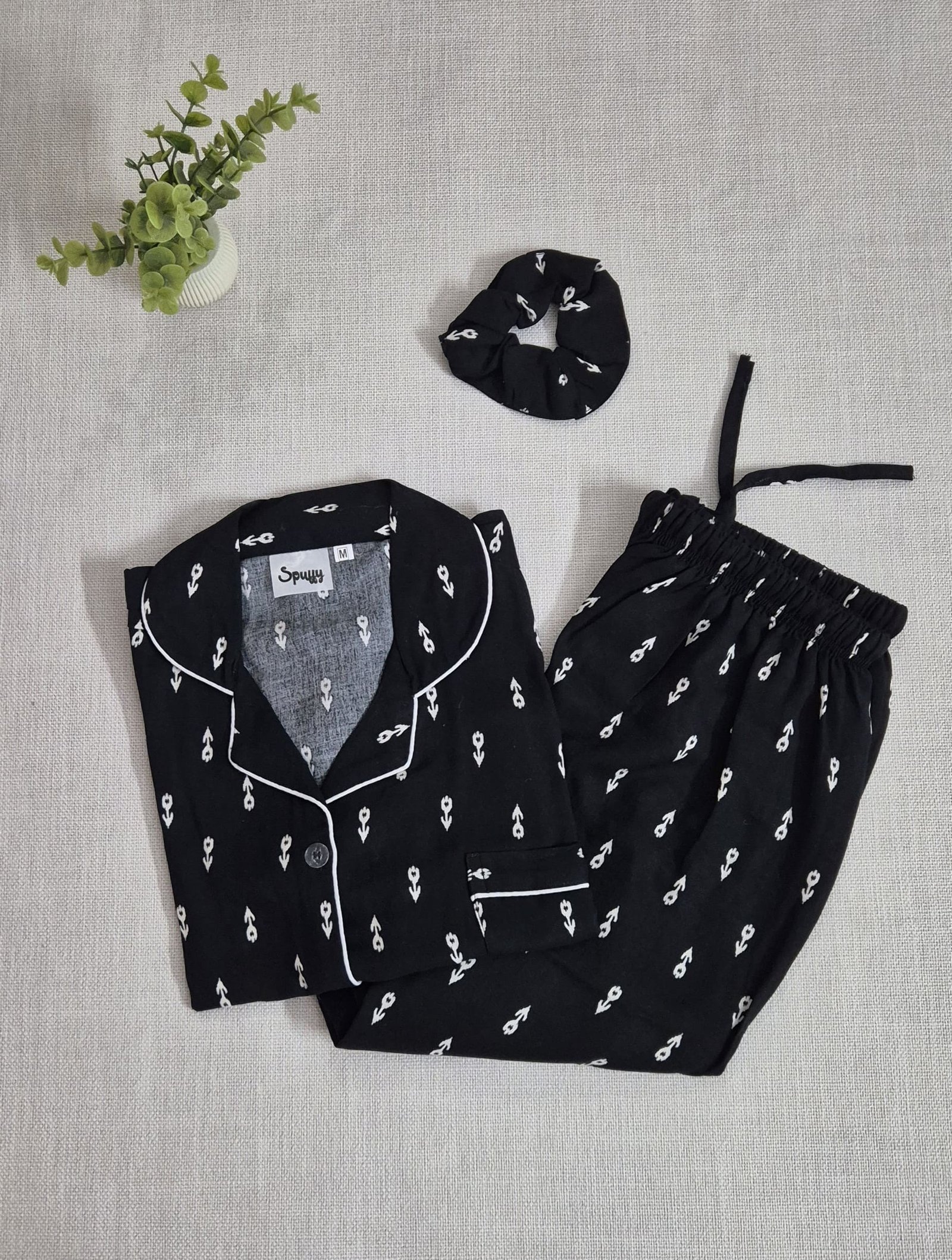 Floral Rain - Winter Linen PJs